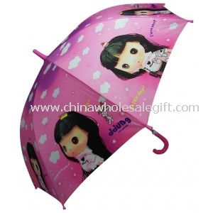 Kind-Cartoon-Regenschirm