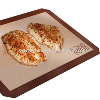 Custom silicon baking mat