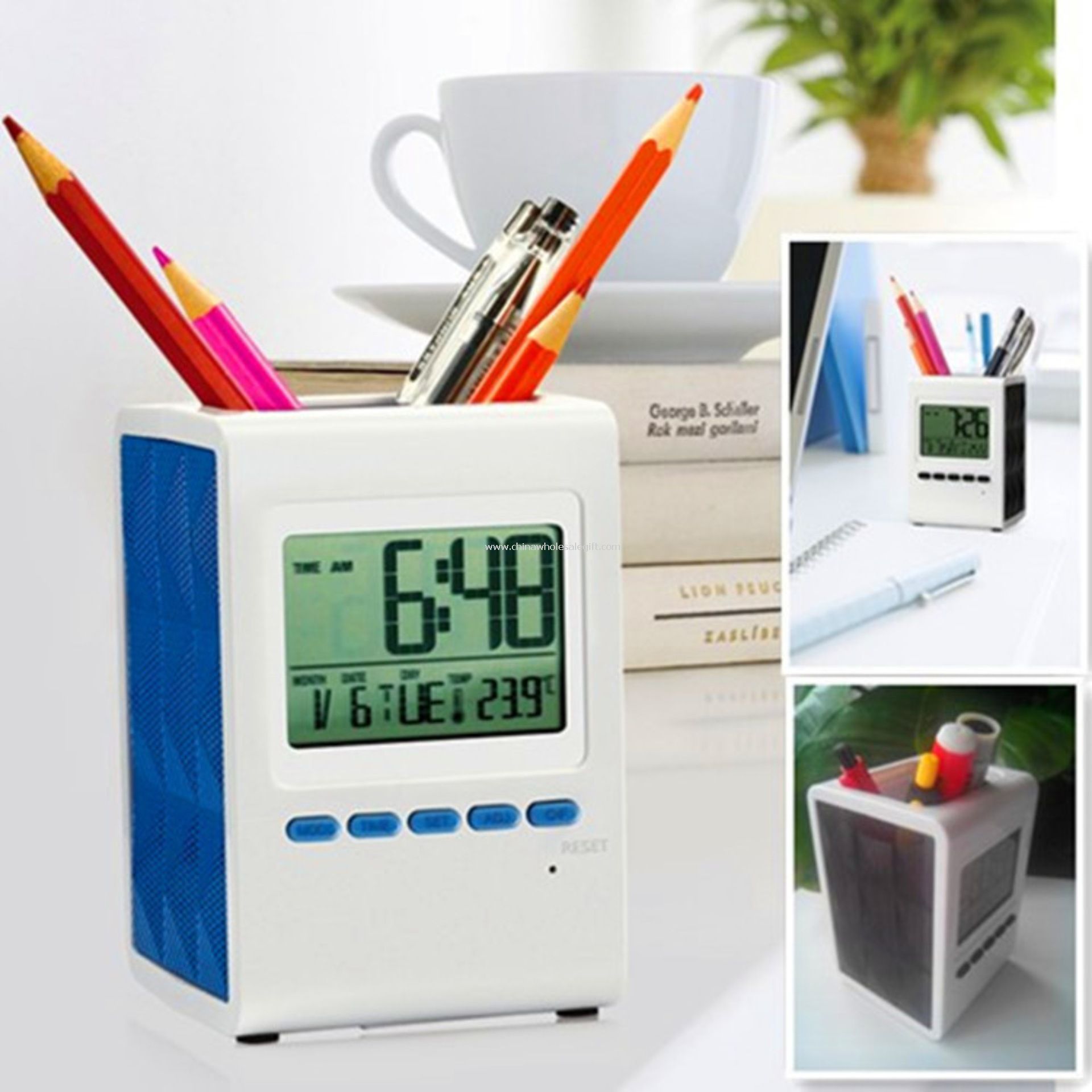 Multi-function Pen holder with Calendar