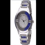Blue Crystal Ladys Watch images