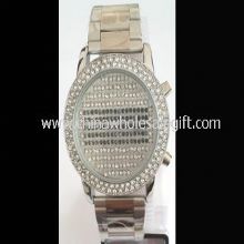 Led crystal metal watch images