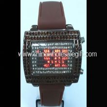 LED Crystal Silicon Watch images