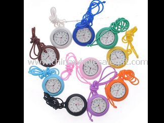 Silicon Necklace Watch