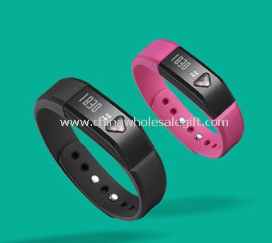 Sport armbånd bluetooth 4.0 pedometer med USB IOS Android synkronisering