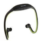 Sport Running MP3 Music Player TF/ Micro SD Card Wireless Headset Headphone Earphone images