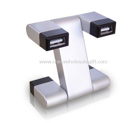 4 port USB-hubok