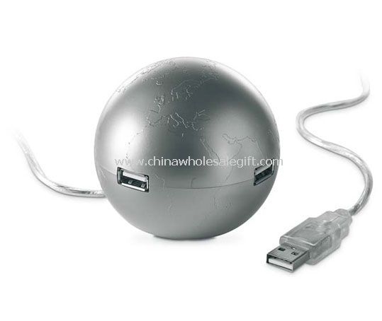 Pallo muoto 4 porttinen USB-keskitin