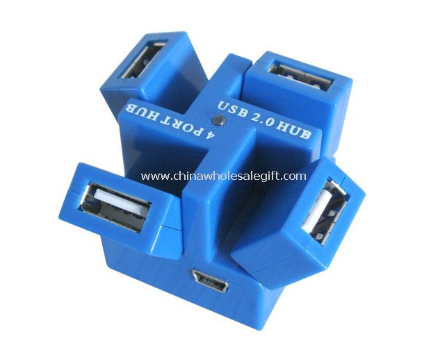 Mini 4-Port USB-Hub