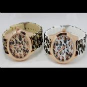 Leopard Silikonové hodinky images