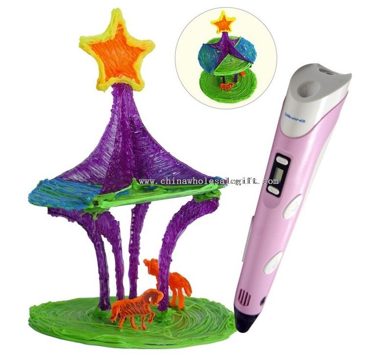3d printer pen with LCD screen