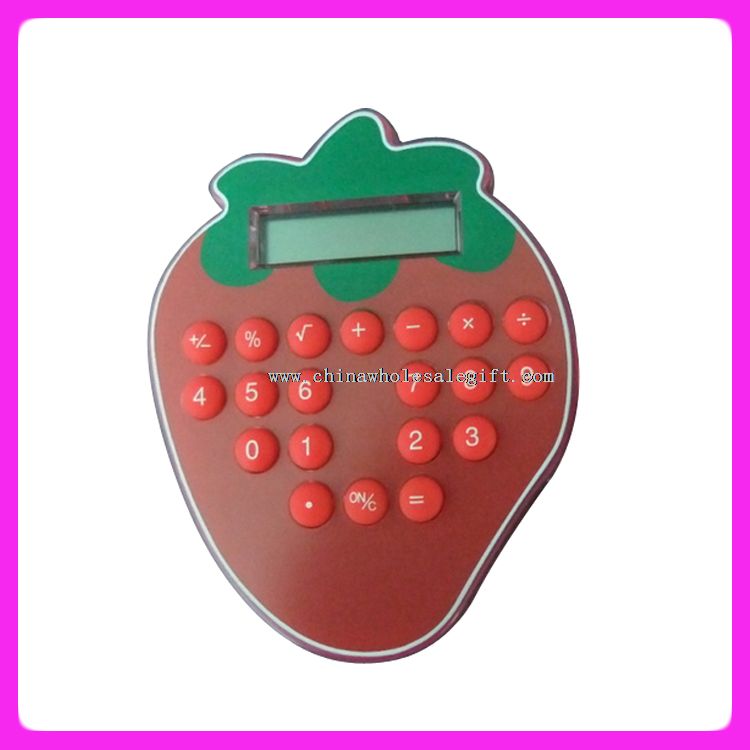 3D ovocné jahodové kalkulačka