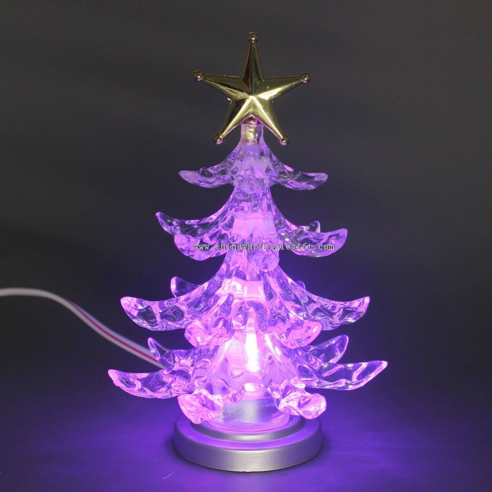 4 víla USB LED vánoční stromky