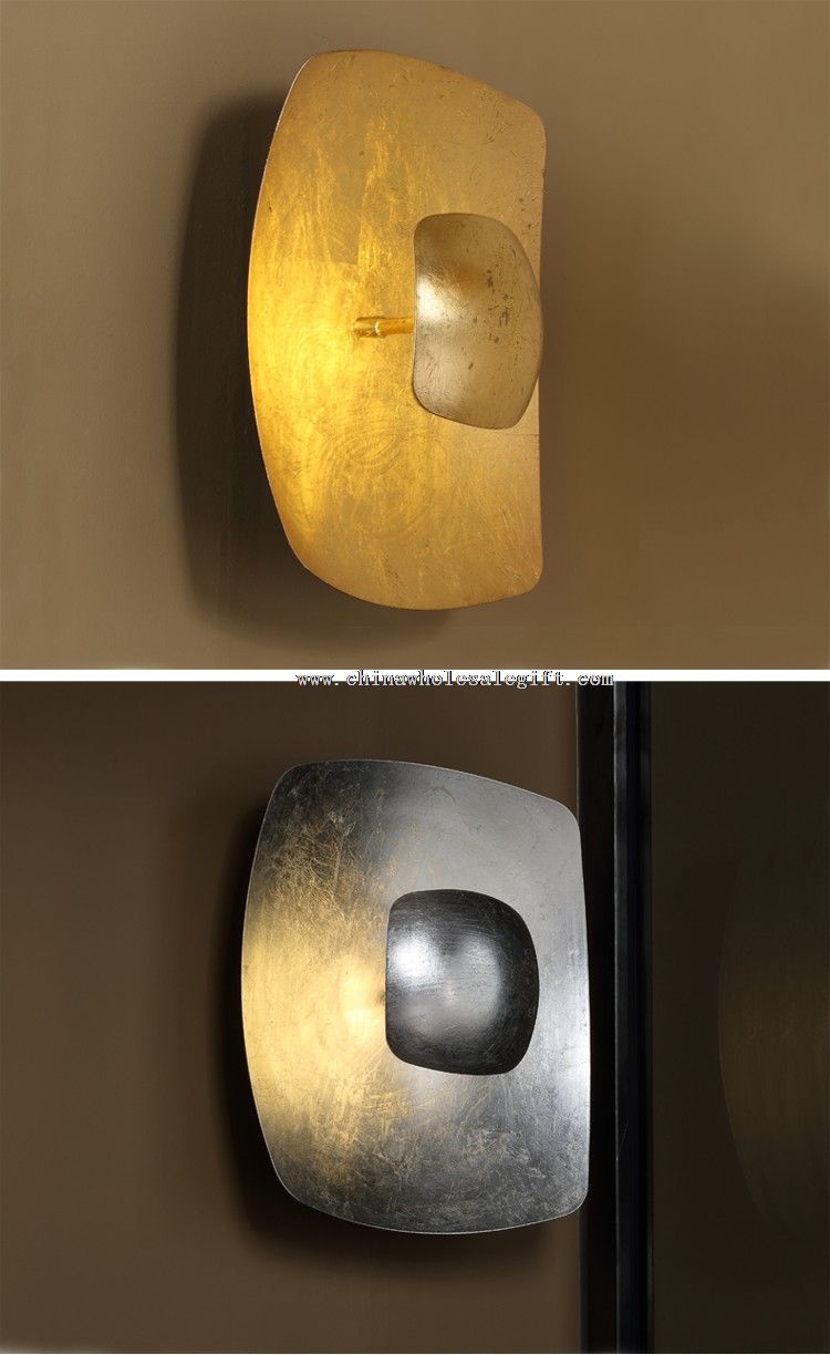 9w emas/perak tubuh LED lampu dinding