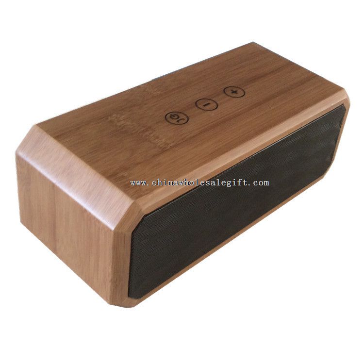 Bambus materiale mini bluetooth speaker