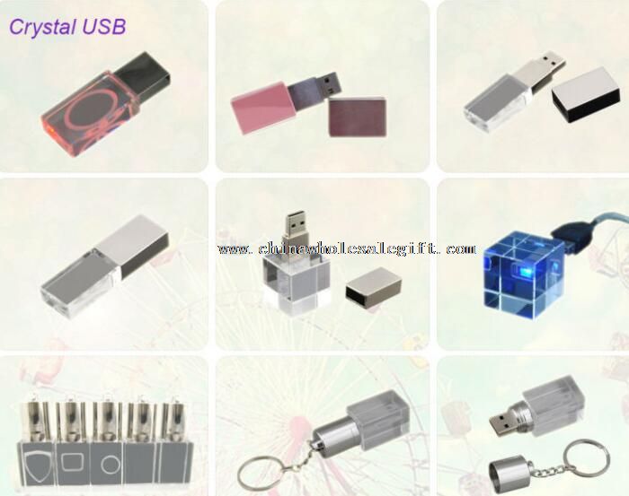 Bling кристалла USB ручка привода