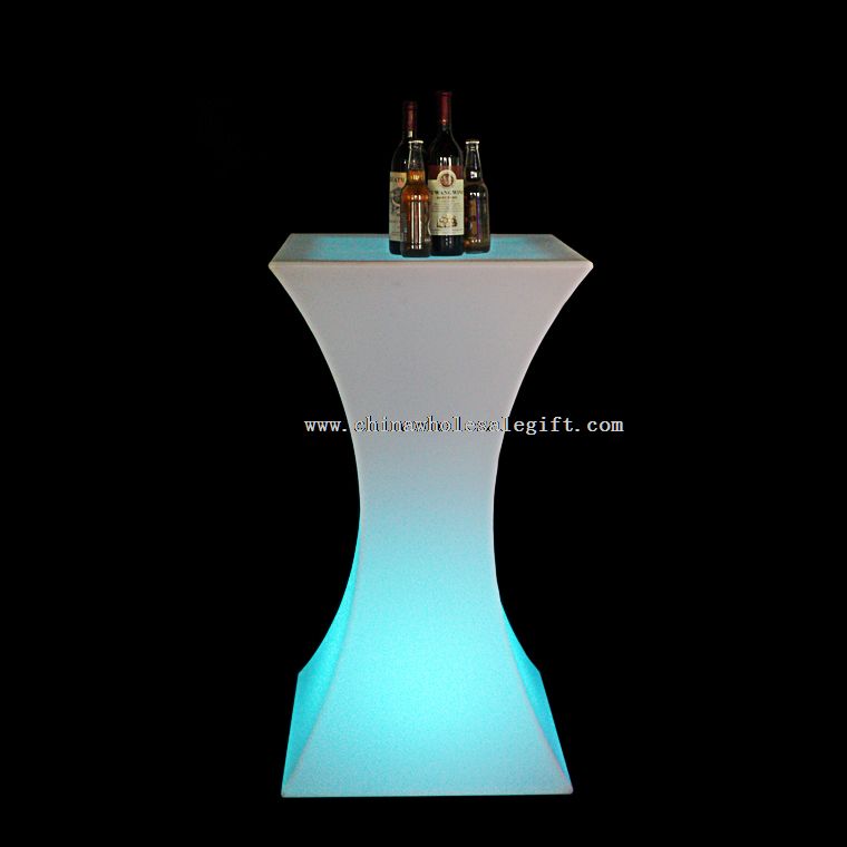 Color changingled bar table