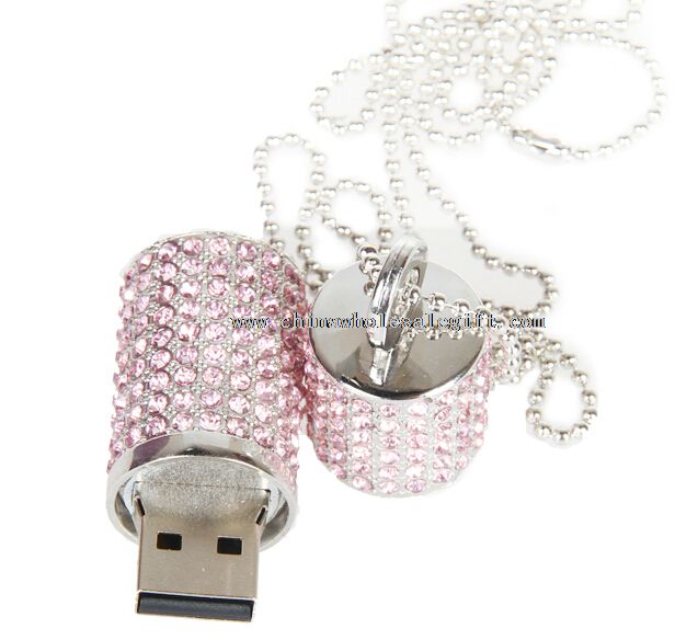 Creative jewelry women bag usb flash drive
