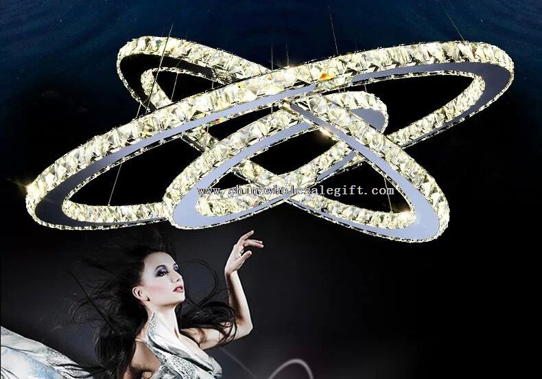 Crystal Diamond Ring LED Lamp
