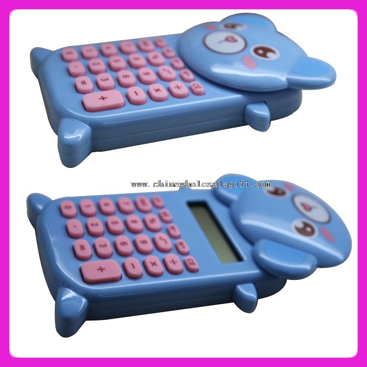 Cute teddy bear calculator