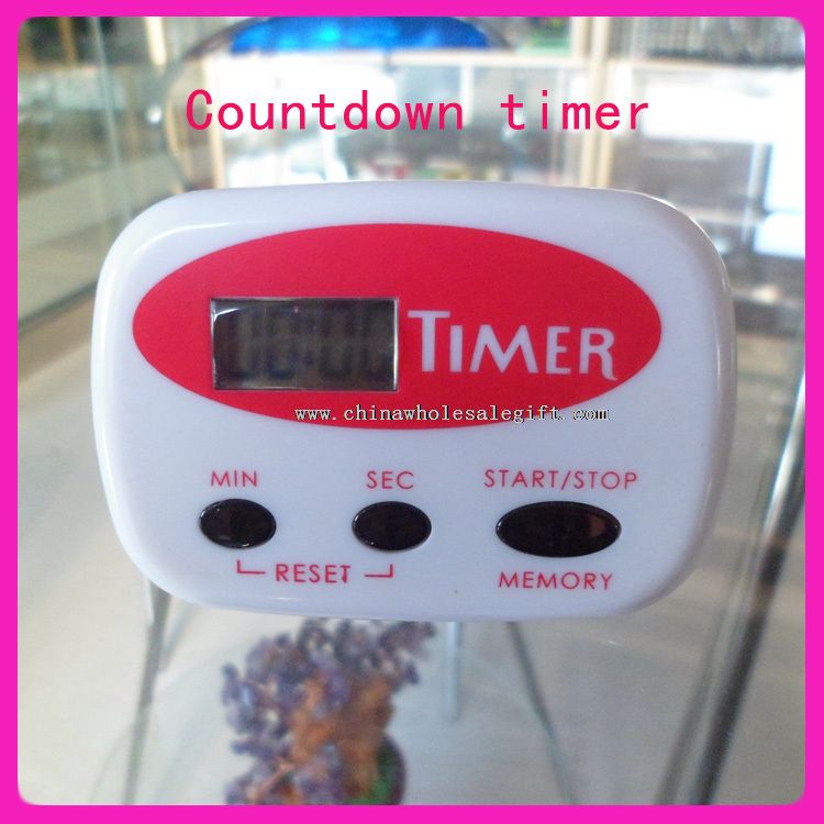 Digital countdown timer