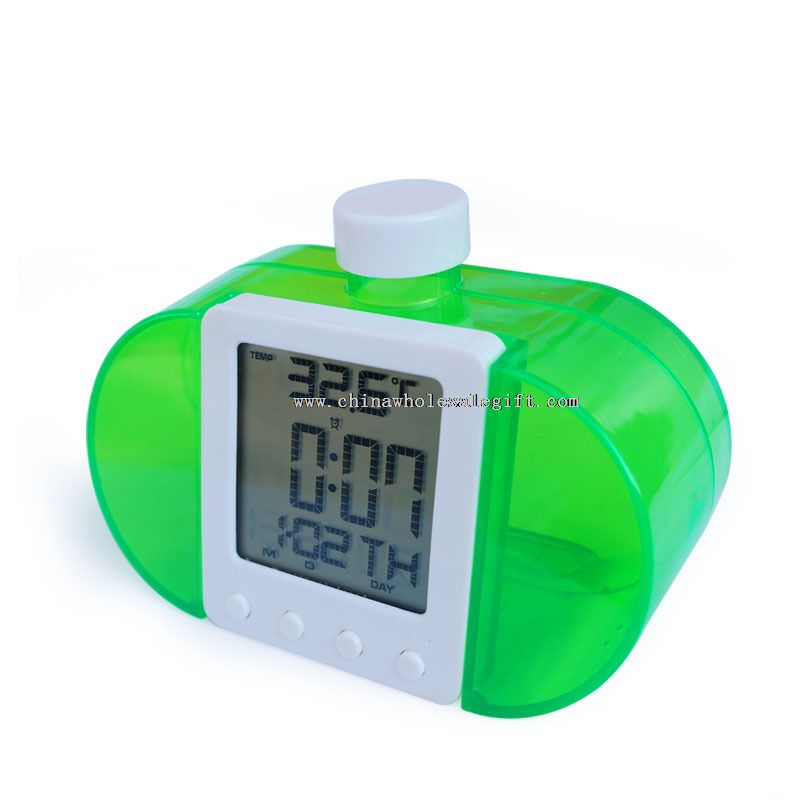 Digital table water clock