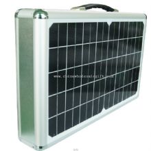 15W portable mini rechargeable home lighting solar power system images
