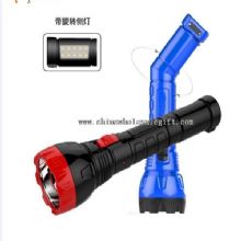 2W high-Power led wiederaufladbare Kunststoff led Taschenlampen Taschenlampe images