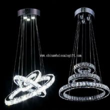3 Diamond Ring Crystal Light Fixture images