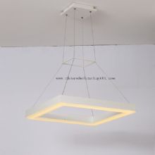 LED de style moderne de forme carrée 36W accrochant la lumière images