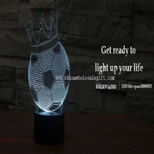 Lámpara de noche de luz, personalizada foto de noche led 3D images