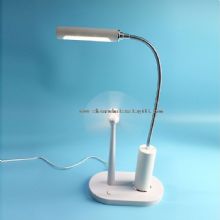 4W 10 LED Light USB fan desk lamp images