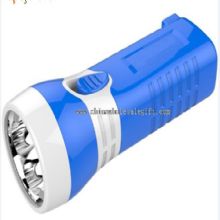 ABS plastic mini led flashlight 4 LED Torch Rechargeable Light with battery images