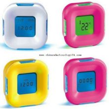 Colorful electronic clock images