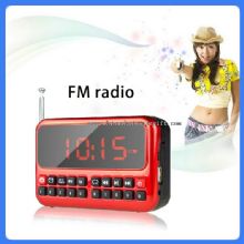 Digital Clock & Digital Radio with speaker images
