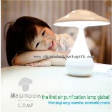 Eye-protection rechargeable portable mushroom purification table lamp images