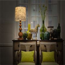 Fabric Wood Lamp Creative Lamp images