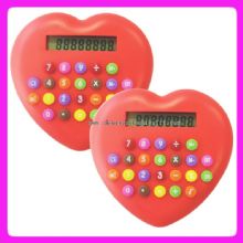 Calculatrice coloré de forme fantaisie coeur mignon images