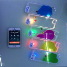 LED Flash belysning mobiltelefon fallet täcker images