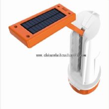 Led handheld spotlight with solar images