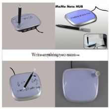 Memo Pad och Stylus med 4 portars USB-HUBB images