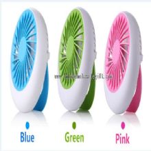 Mini handheld battery operated pocket fan images