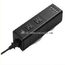 Multi Plug USB Socket with 4 USB images