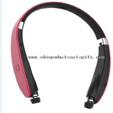Cuello estilo uso de teléfonos móviles y auriculares Bluetooth de comunicación inalámbrica images