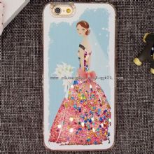 Mariage robe Glitter liquide Phone Case images