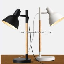Lámpara de mesa de hierro negro blanco images