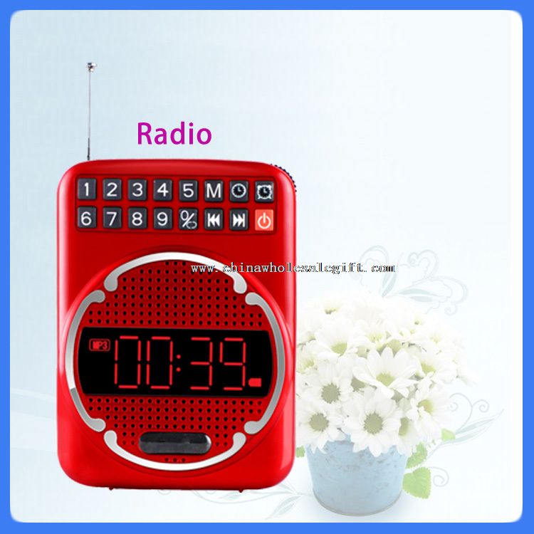 Exquisita radio digital despertador