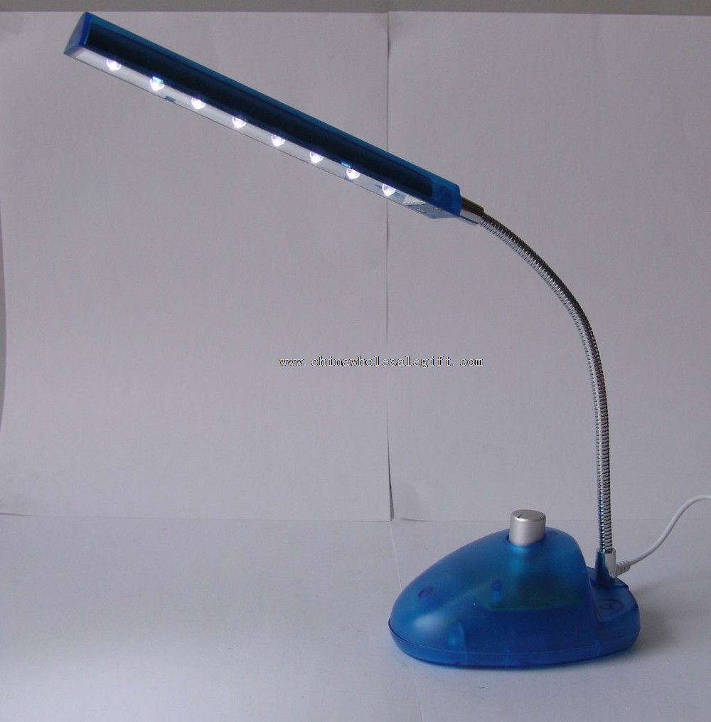 Eye protection battery-operated led reading lamp