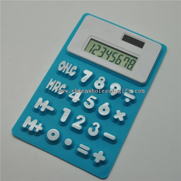 Calculadora de Silicone flexível 8 dígitos