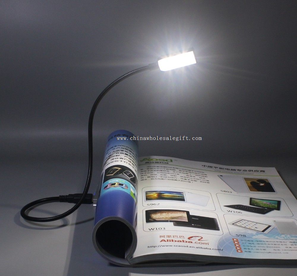 Hight quality portable usb led book lamp