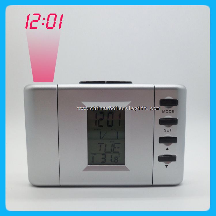 LED colorful projection clock